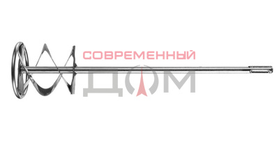 Миксер оцинкованный SDS+ /80*400мм*8мм/